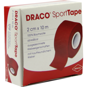 DRACO TAPEVERBAND 2 cmx10 m rot