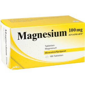 MAGNESIUM 100 mg Jenapharm Tabletten