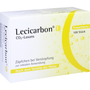 LECICARBON E CO2 Laxans Erwachsenensuppositorien