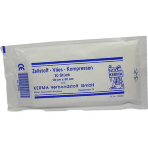 ZELLSTOFF VLIES Kompressen unsteril 10x20 cm