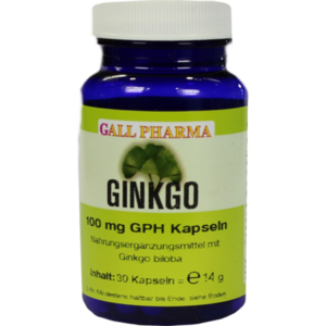 GINKGO 100 mg GPH Kapseln