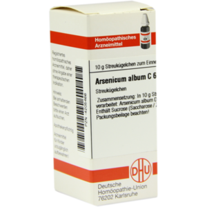 ARSENICUM ALBUM C 6 Globuli