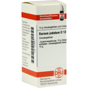 BARIUM JODATUM D 12 Globuli