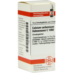 CALCIUM CARBONICUM Hahnemanni C 1000 Globuli