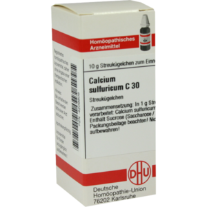 CALCIUM SULFURICUM C 30 Globuli