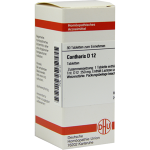 CANTHARIS D 12 Tabletten