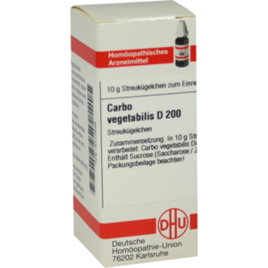 CARBO VEGETABILIS D 200 Globuli