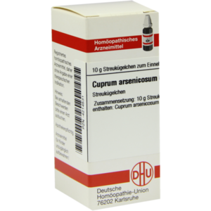 CUPRUM ARSENICOSUM C 30 Globuli