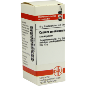 CUPRUM ARSENICOSUM D 30 Globuli