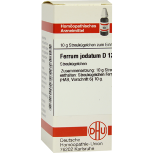 FERRUM JODATUM D 12 Globuli