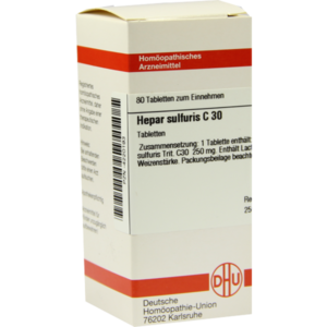 HEPAR SULFURIS C 30 Tabletten