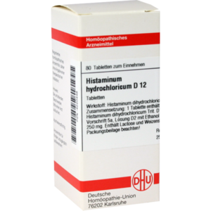 HISTAMINUM hydrochloricum D 12 Tabletten