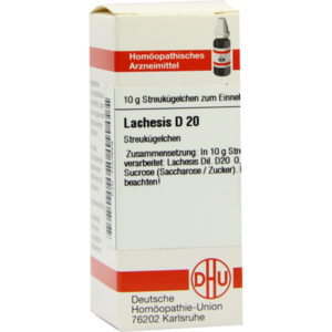 LACHESIS D 20 Globuli