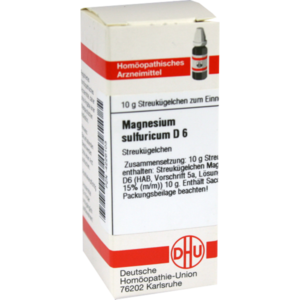 MAGNESIUM SULFURICUM D 6 Globuli