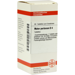 MATER PERLARUM D 4 Tabletten