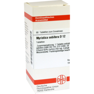 MYRISTICA SEBIFERA D 12 Tabletten