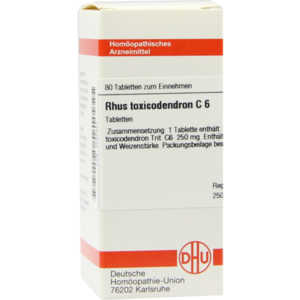 RHUS TOXICODENDRON C 6 Tabletten