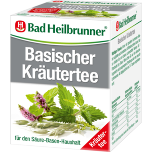 BAD HEILBRUNNER Basischer Kräutertee Filterbeutel