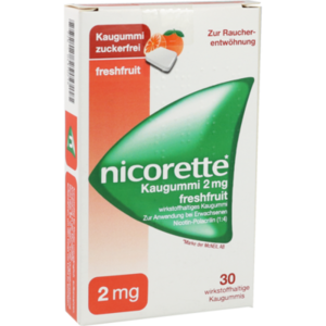 NICORETTE Kaugummi 2 mg freshfruit