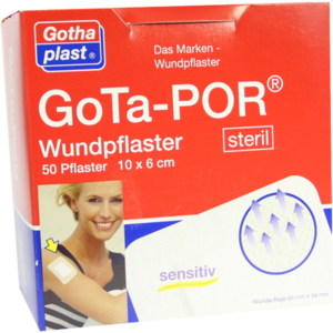 GOTA-POR Wundpflaster steril 60x100 mm