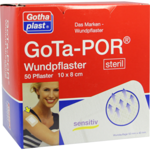 GOTA-POR Wundpflaster steril 80x100 mm