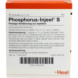 PHOSPHORUS INJEEL S Ampullen