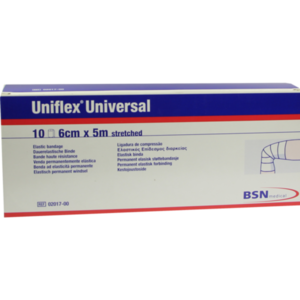 UNIFLEX Universal Binden 6 cmx5 m Zellglas weiß