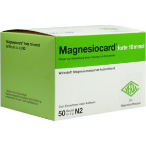 MAGNESIOCARD forte 10 mmol Plv.z.Her.e.Lsg.z.Einn.