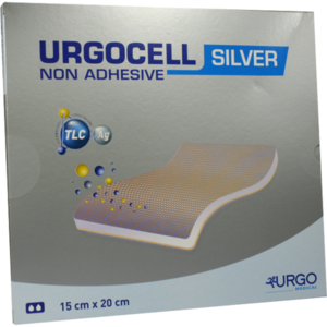 URGOCELL silver non Adhesive Verband 15x20 cm