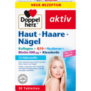 DOPPELHERZ Haut+Haare+Nägel Tabletten