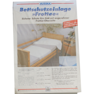 BETTSCHUTZEINLAGE Frottee 100x150 cm