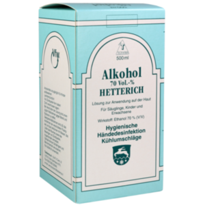 ALKOHOL 70% V/V Hetterich