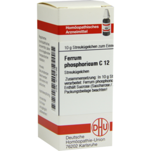 FERRUM PHOSPHORICUM C 12 Globuli