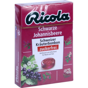 RICOLA o.Z.Box Schwarze Johannisbeere Bonbons