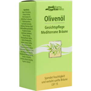 Olivenöl Gesichtspflege Mediterrane Bräune