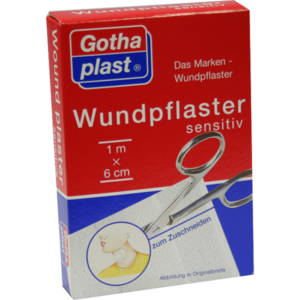 GOTHAPLAST Wundpfl.sensitiv 6 cmx1 m geschnitten