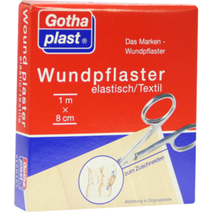 GOTHAPLAST Wundpfl.elast.8 cmx1 m geschnitten