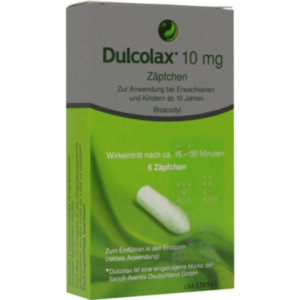 DULCOLAX 10 mg Zäpfchen