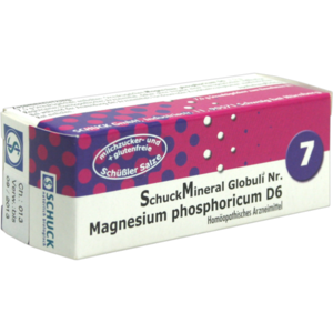 SCHUCKMINERAL Globuli 7 Magnesium phosphoricum D6