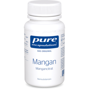 PURE ENCAPSULATIONS Mangan Mangancitrat Kapseln