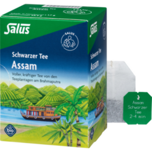 ASSAM schwarzer Tee Bio Salus Filterbeutel