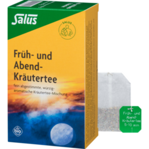 FRÜH- UND ABEND-Kräutertee Bio Salus Filterbeutel