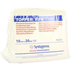 TOPPER Xtra absorpt.starke Saugkom.unster.10x20 cm