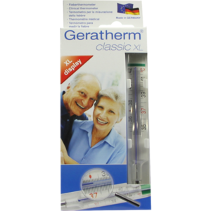 GERATHERM classic XL o.Quecksilber Fieberth.m.Lupe