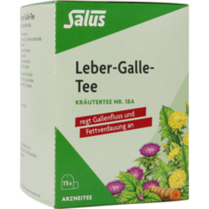 LEBER GALLE-Tee Kräutertee Nr.18a Salus Filterbtl.