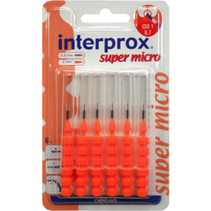 INTERPROX reg super micro orange Interdentalb.Blis