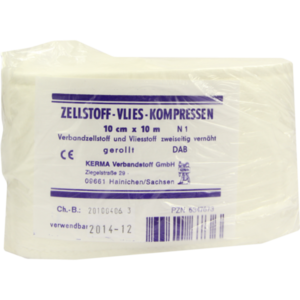 ZELLSTOFF VLIES Kompressen unste.10 cmx10 m Rolle