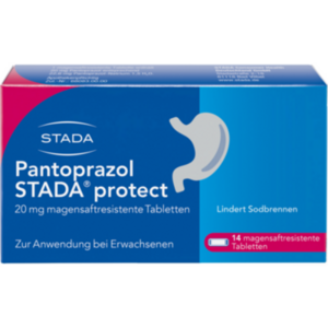 PANTOPRAZOL STADA protect 20 mg magensaftresistente Tabletten