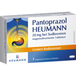 PANTOPRAZOL Heumann 20 mg b.Sodbrennen msr.Tabl.