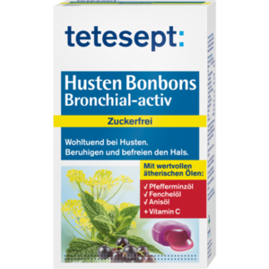 TETESEPT Husten Bonbons Bronchial-activ zuckerfrei